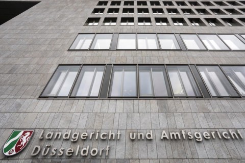 Regional Court and Local Court, Duesseldorf, North Rhine-Westphalia, North Rhine-Westphalia, Germany, Europe