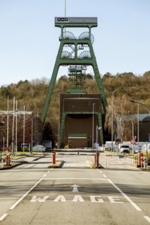 RAG Prosper Haniel Colliery in Bottrop, Franz Haniel Shaft, Bottrop, North Rhine-Westphalia, Germany, Bottrop, North Rhine-Westphalia, Germany, Europe