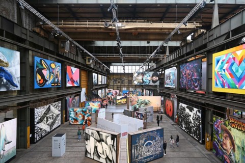 STRAAT, Museum for Street Art and Graffiti, NDSM Plein, Amsterdam, The Netherlands, Europe