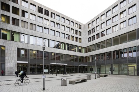 Regional Court and Local Court, Duesseldorf, North Rhine-Westphalia, North Rhine-Westphalia, Germany, Europe
