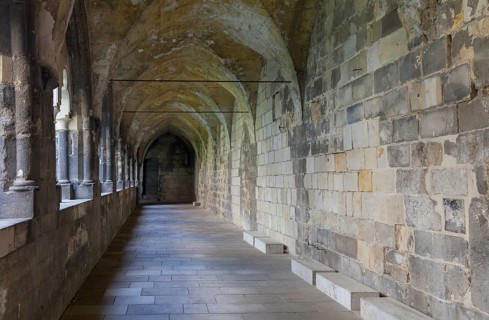 Halberstadt Cathedral St. Stephen and St. Sixtus, Gothic basilica, cloister, Halberstadt, Saxony-Anhalt, Germany, Europe