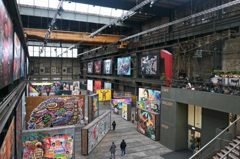 STRAAT, Museum for Street Art and Graffiti, NDSM Plein, Amsterdam, The Netherlands, Europe