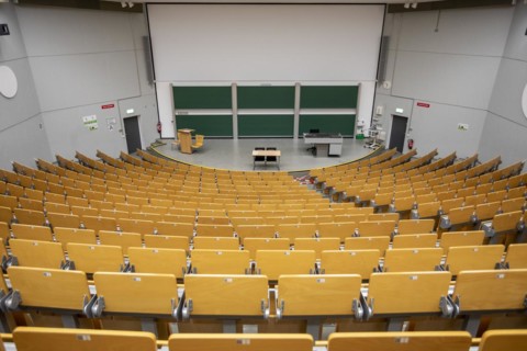 Lecture Hall, Dortmund University of Technology, TU, Study, Campus, Dortmund, North Rhine-Westphalia, Germany, Europe