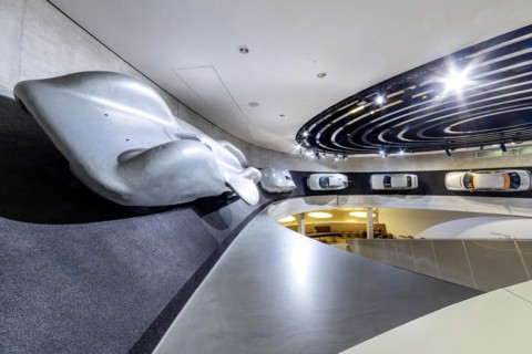 Silver Arrows - Races and Records. Mercedes Museum, Stuttgarts most visited museum is part of the Mercedes-Benz World in Untertuerkheim and reminds us of the early days of the automobile with its vehi...