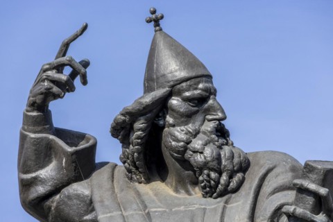 Monumental bronze statue of Gregory of Nin and sights of Split