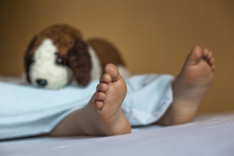 Feet of a girl