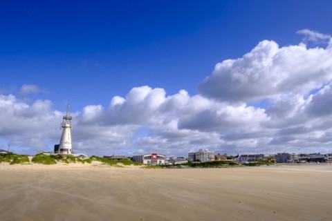 On the beach