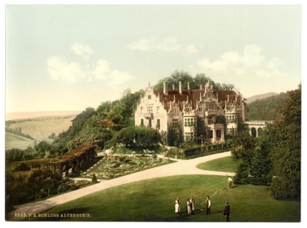 Altenstein Castle near Bad Liebenstein in the Wartburg district of Thuringia