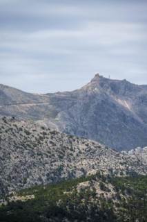 View over the mountains of Majorca