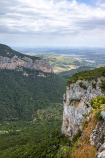 View over the mountains of Majorca