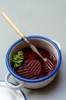 Potted beetroot
