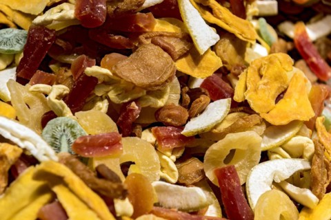 Various dried fruits