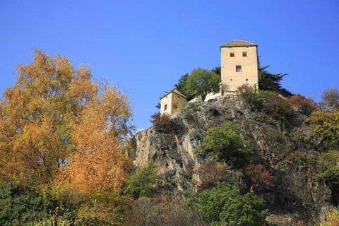 Juval Castle at the entrance to the Schnals Valley