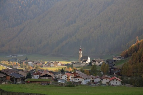Die Ort Unsere Frau im Schnalstal