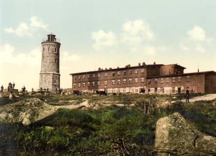 The Brockenhaus in the Harz Mountains