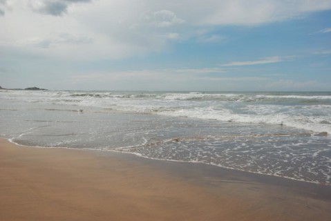 Sandy beach