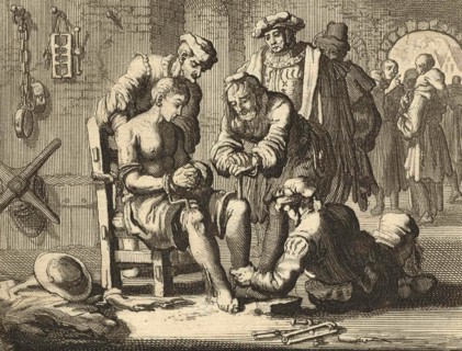 Joost Joosten in Veere being tortured in prison