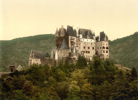 Eltz Castle in the Moselle Valley