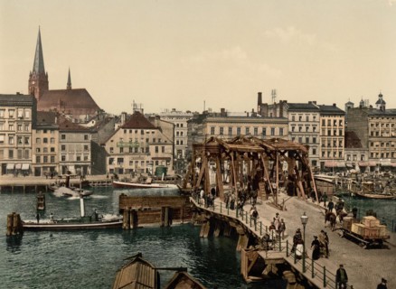 The big bridge in Szczecin