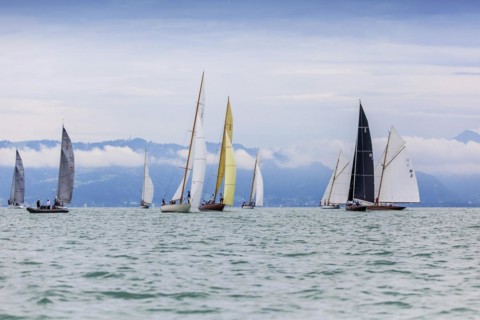 Sailing on Lake Constance