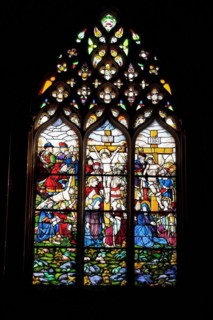 Stained glass window