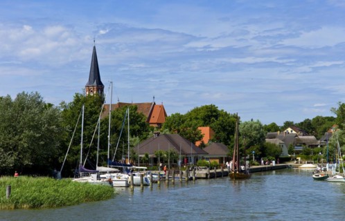 The port of Wustrow in Fischland