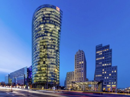 Potsdamer Platz in the evening