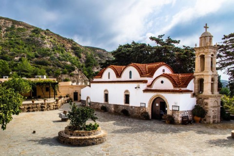 Moni Skiadi Monastery near Mesanagros