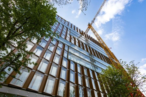 Large building site