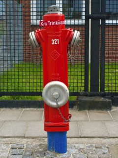 Hydrant at Bremens Holzhafen