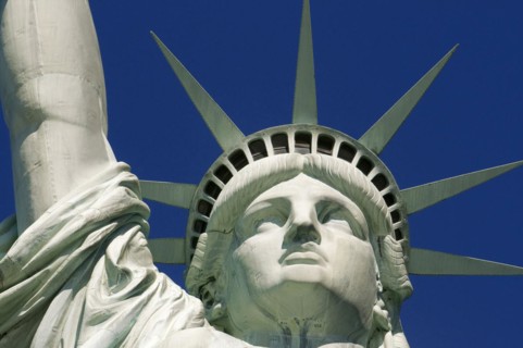 Detail der Freiheitsstatue