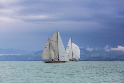 Sailing on Lake Constance
