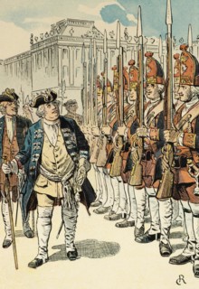 Frederick William I in front of the Long Guys