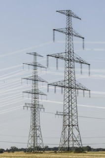 Electricity pylons