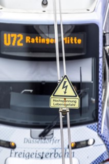Underground and the overhead line: High voltage