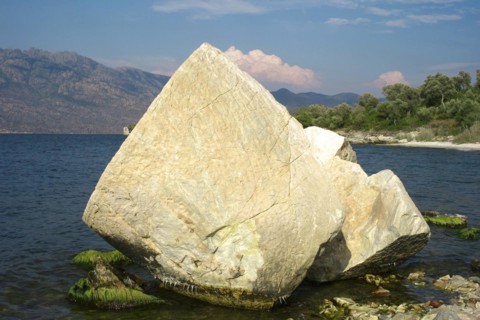 Broken column remnant