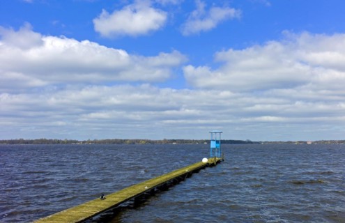 Bathing jetty at the Zwischenahner Meer
