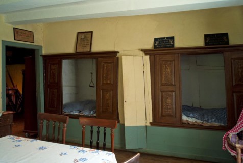 Alcoves in the historic moorland farm of Augustendorf