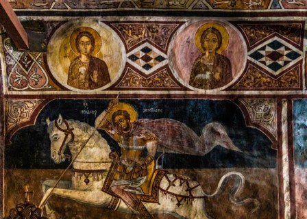Fresco decoration from the 12th to 18th century
