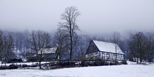 Hof Duempel in winter