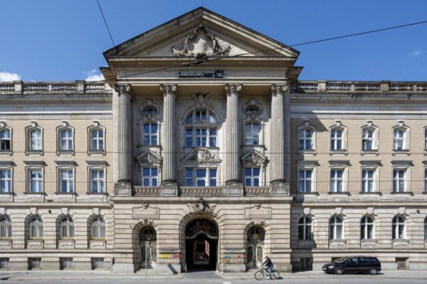 Potsdam Main Post Office in the Palais am Stadtkanal