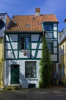 Old half-timbered house