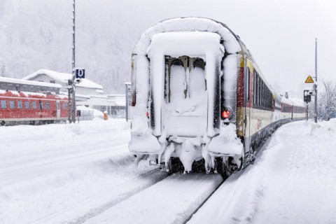Train in the station