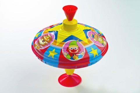 Stationary humming top