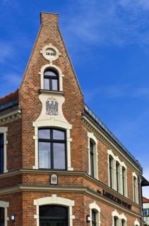 Imperial post office from 1895 in Wustrow Fischland