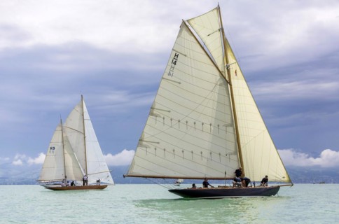 Sailing on Lake Constance