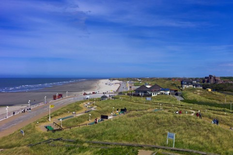 View of the beach from the Georgshoehe