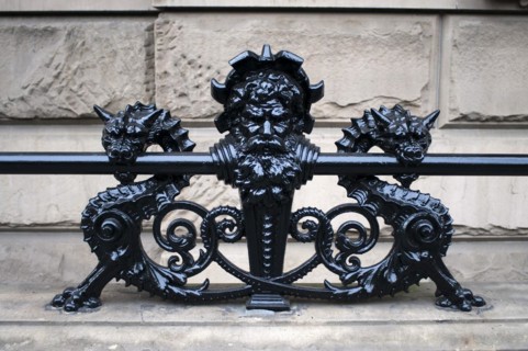 Dekoration des Dakota-Gebaeudes