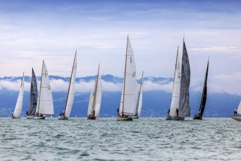 Sailing on Lake Constance
