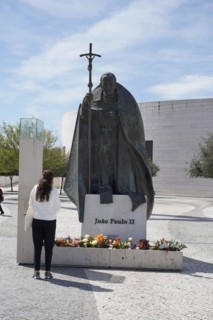 Statue of Pope John Paul II